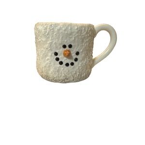 The Original S'mores Snowman Textured Mug